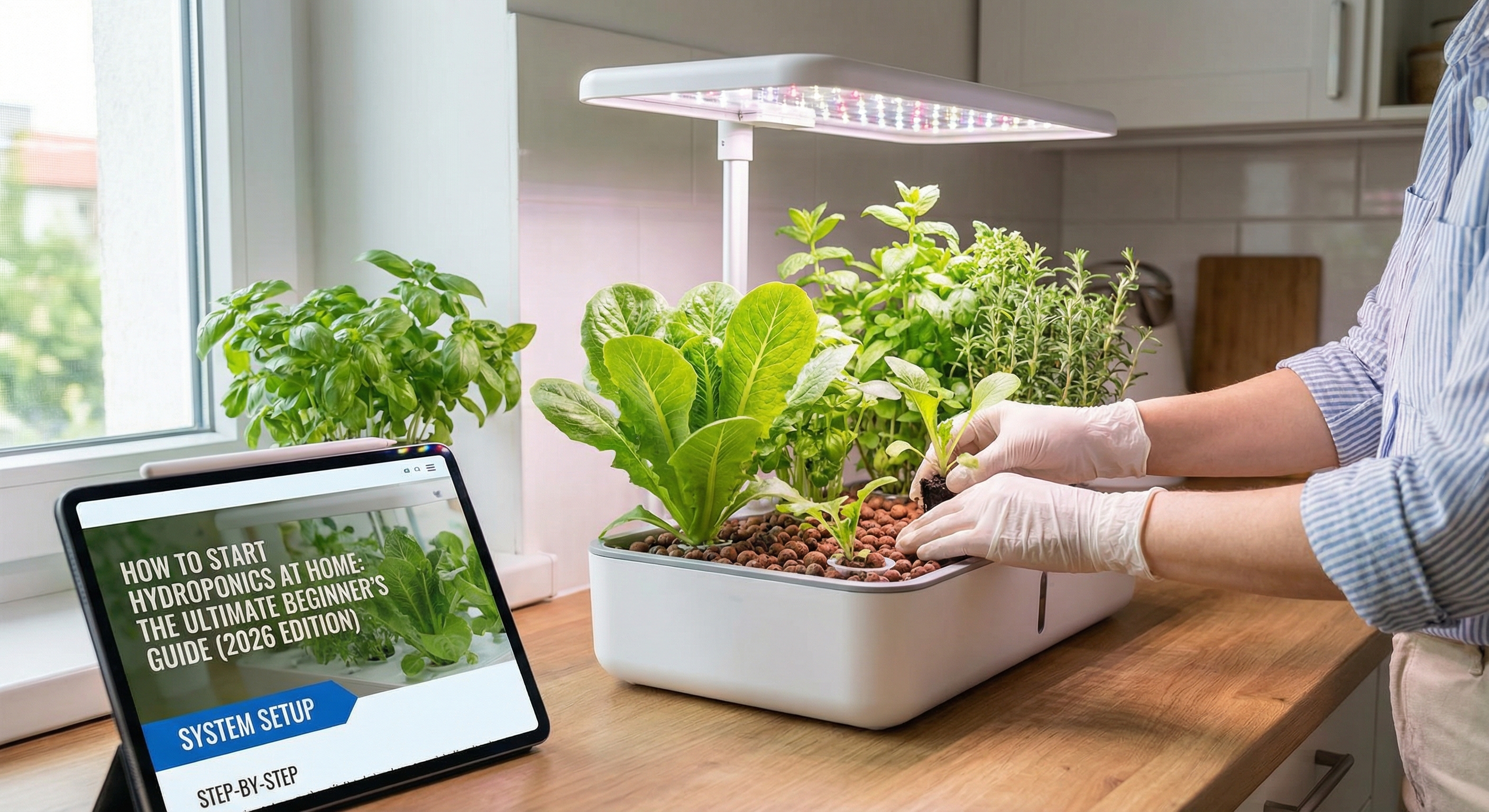 How to Start Hydroponics at Home: The Ultimate Beginner's Guide (2026 Edition)